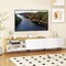 Modern TV Stand for 80 Inch TVs with Storage Shelves and Cabinets